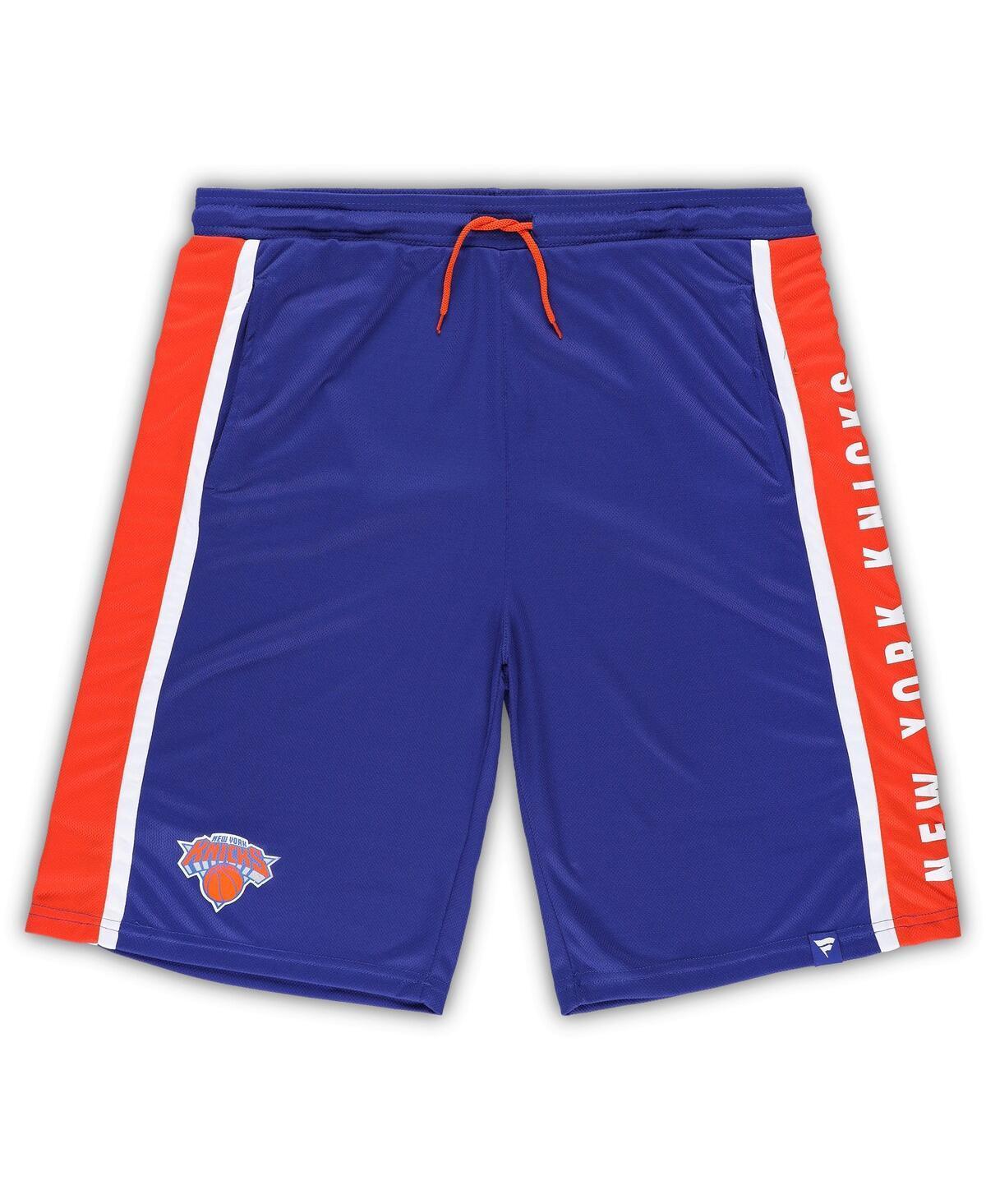 Mens Fanatics Branded New York Knicks Big & Tall Referee Iconic Mesh Shorts Product Image