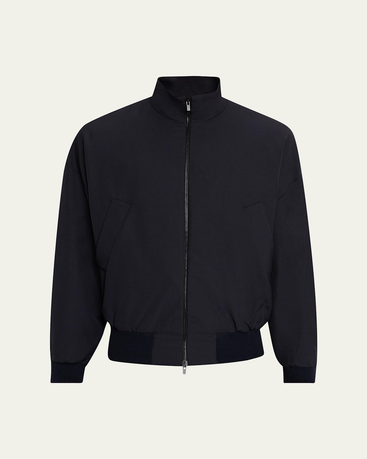 Men's High-Neck Track Jacket Product Image