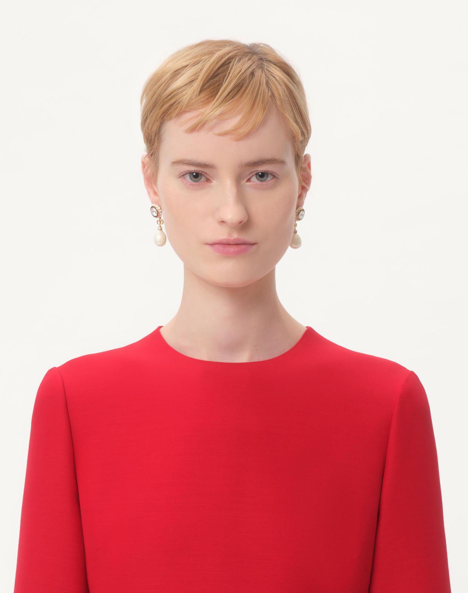 Crepe Couture Midi Dress Product Image