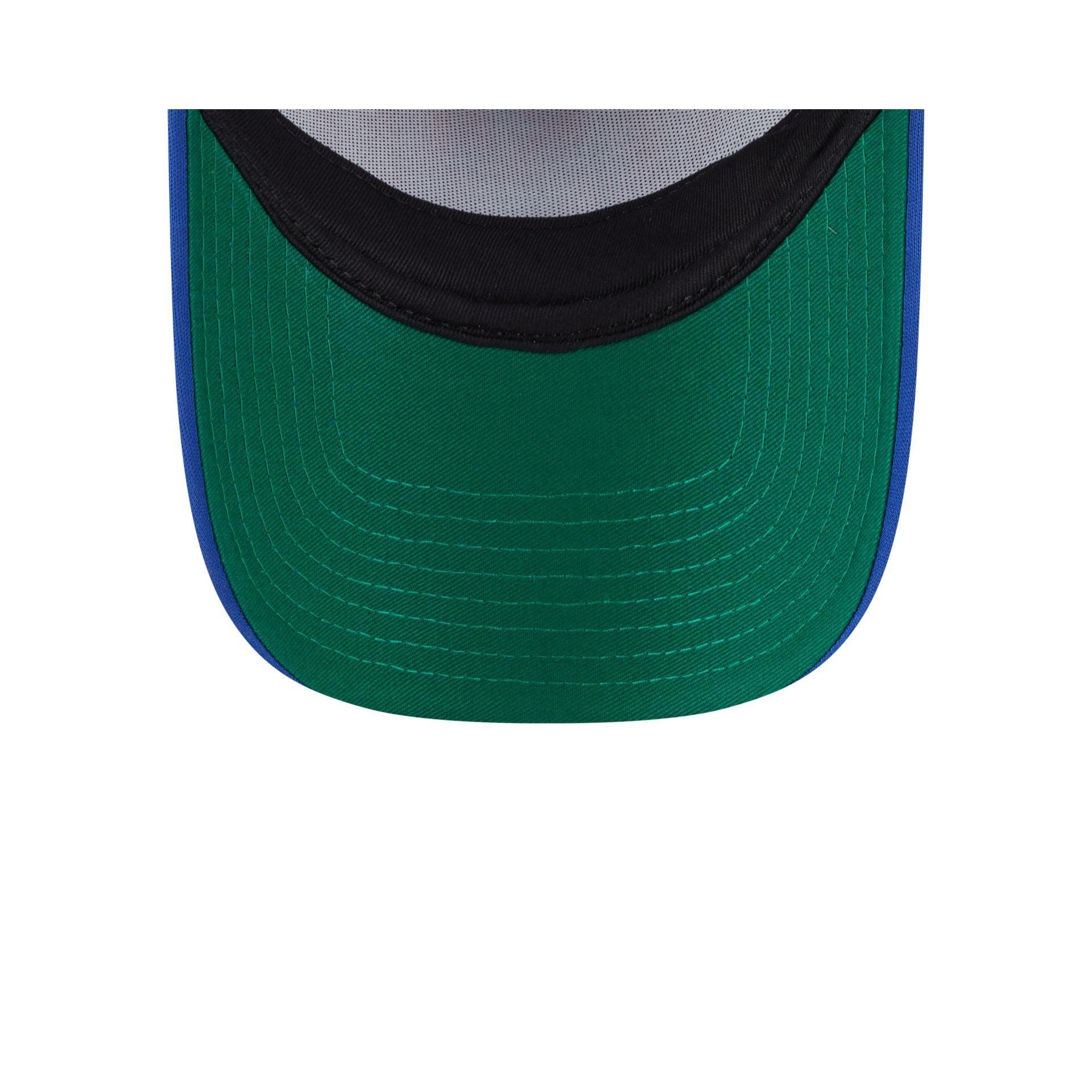 Houston Rockets Distressed 9FORTY A-Frame Trucker Hat Male Product Image