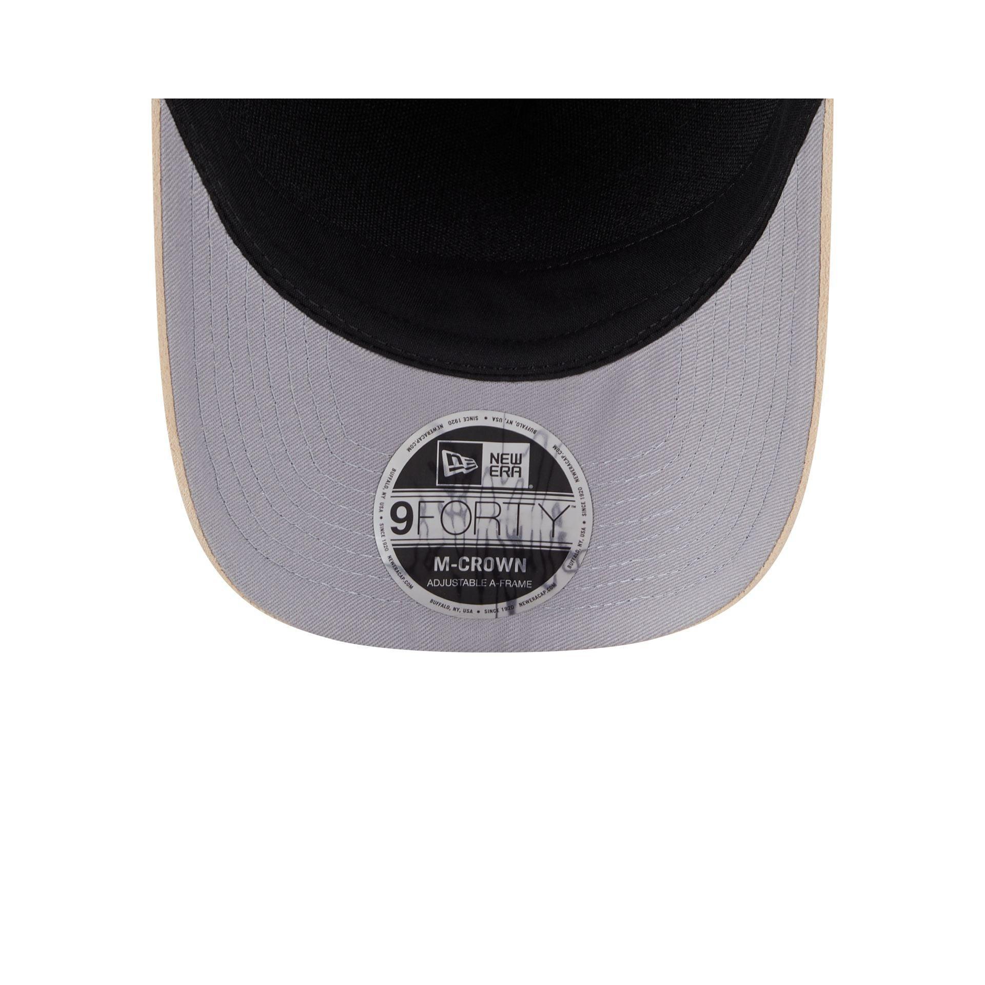 New York Yankees Suede Patch 9FORTY M-Crown A-Frame Adjustable Hat Male Product Image