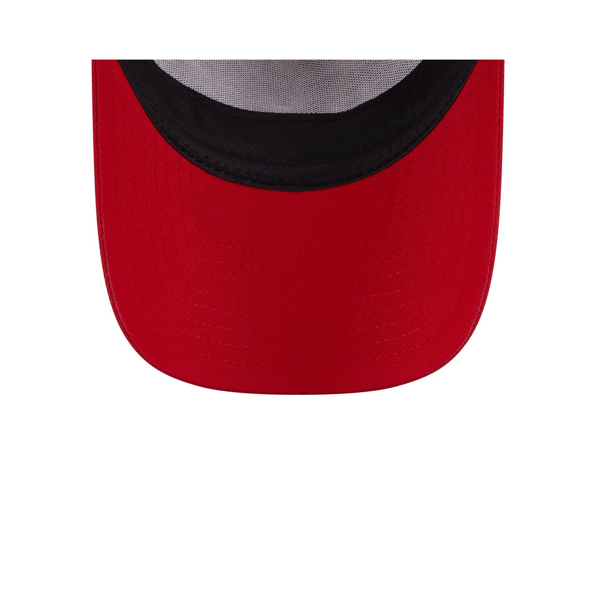 Columbus Blue Jackets Washed 9FIFTY A-Frame Snapback Hat Male Product Image