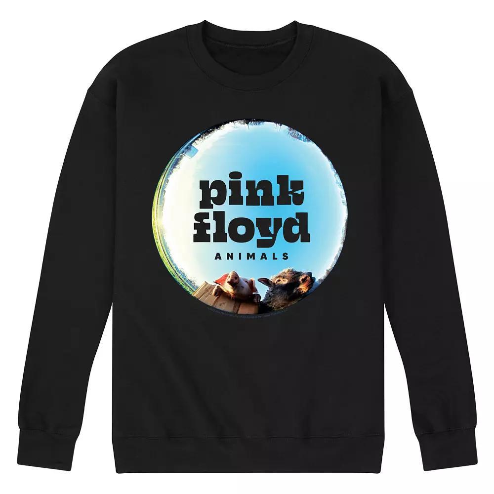 Men's Pink Floyd Fish Eye Animal Sweatshirt, Size: Large, Black Product Image