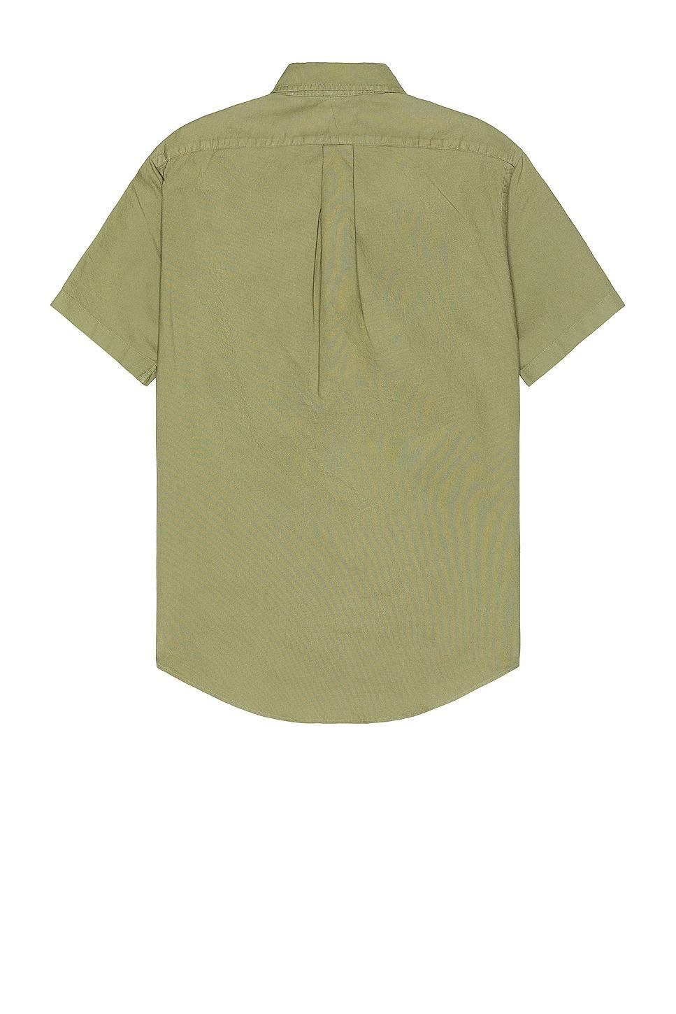 Polo Ralph Lauren Garment-Dyed Oxford Shirt (Sage ) Men's Clothing Product Image