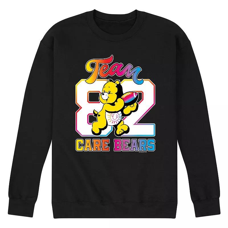 Men's Care Bears Football Fleece Sweatshirt, Size: XXL, Blue Product Image