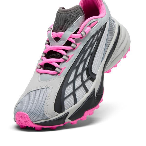 PUMA Spirex Sporty Women's Running Sneakers in Cool Mid Grey/Cool Dark Grey/Poison Pink Product Image