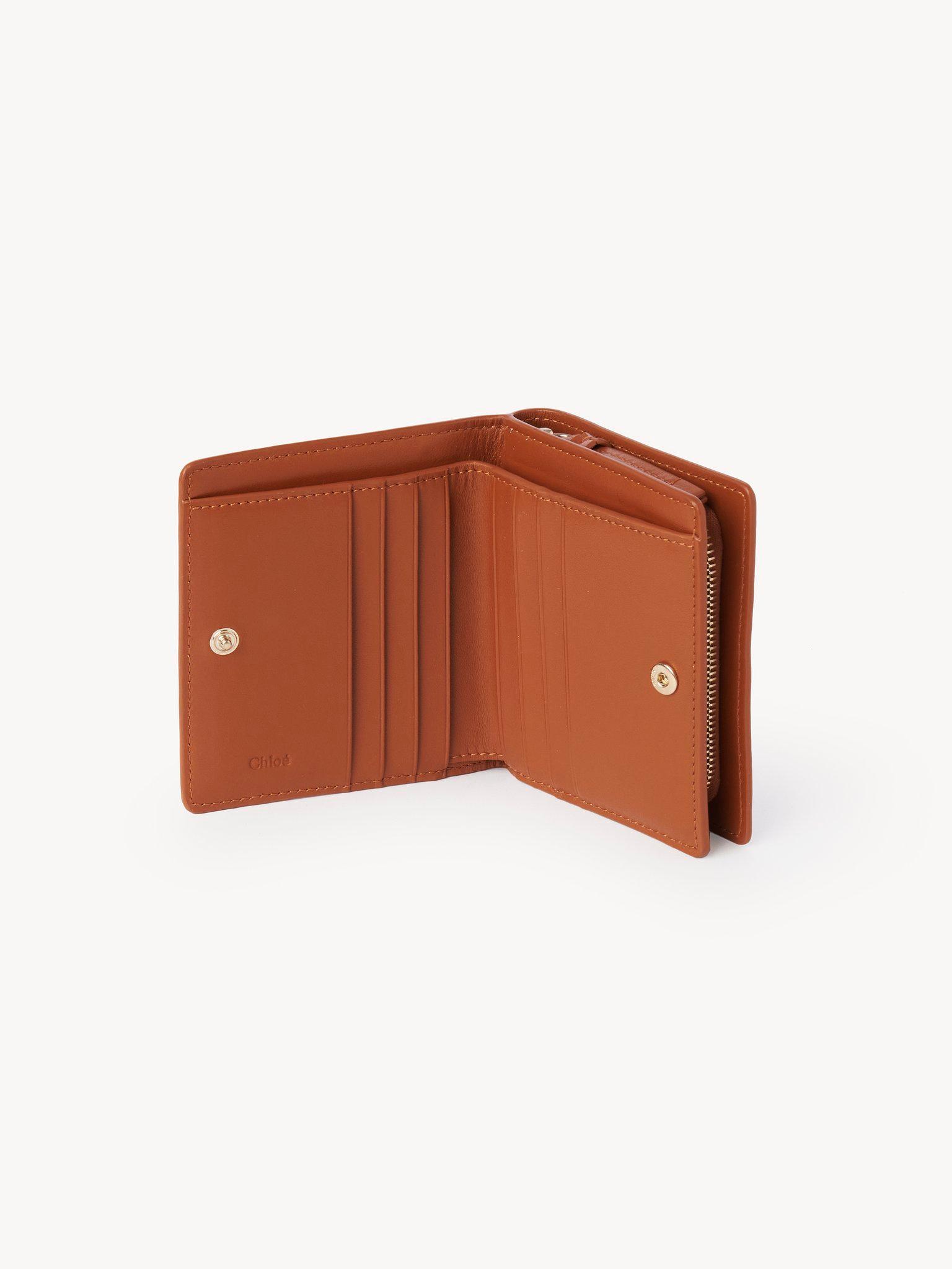 Chloé Sense compact wallet in soft leather Product Image