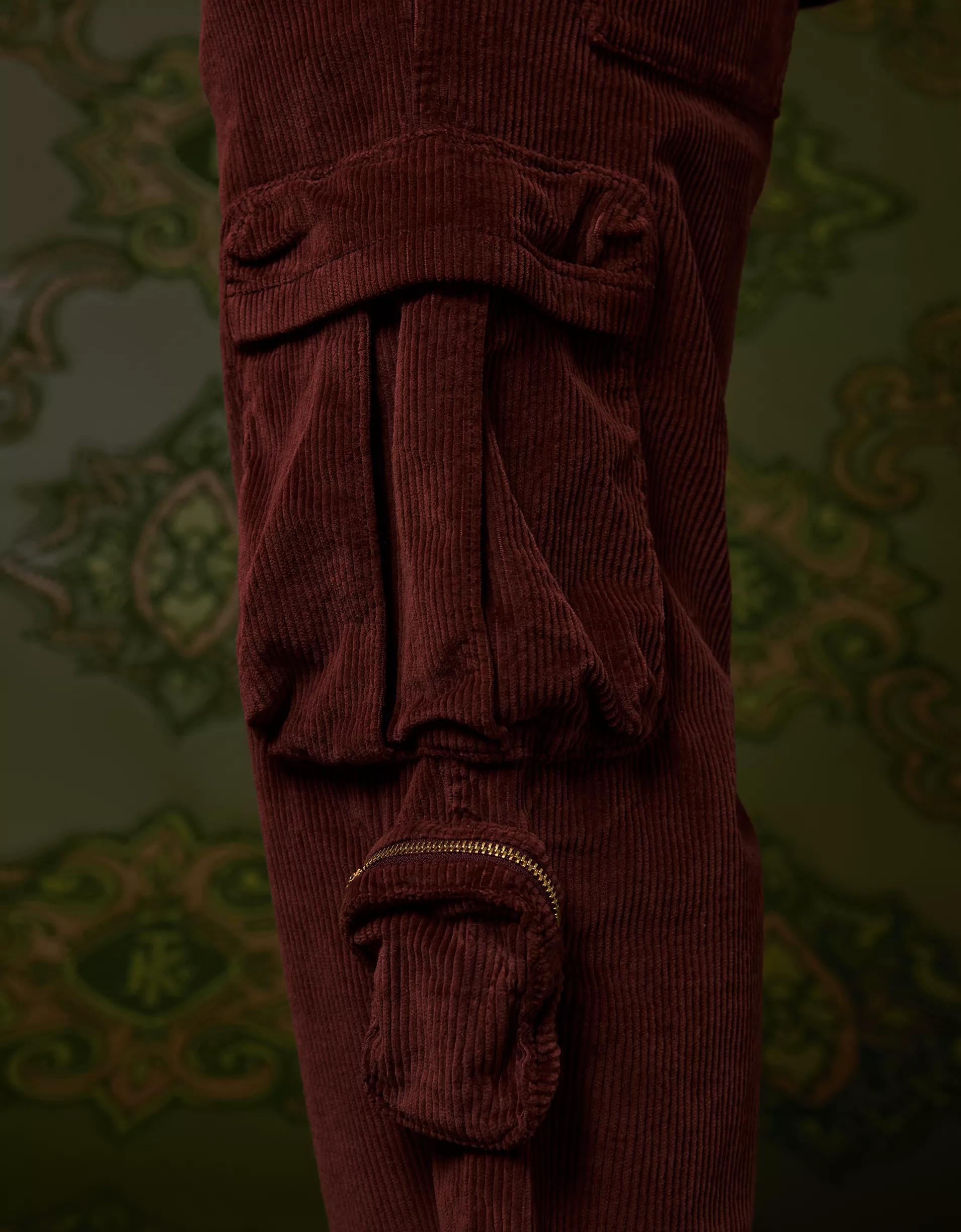 AE x Tru Kolors Relaxed Corduroy Cargo Pant Product Image