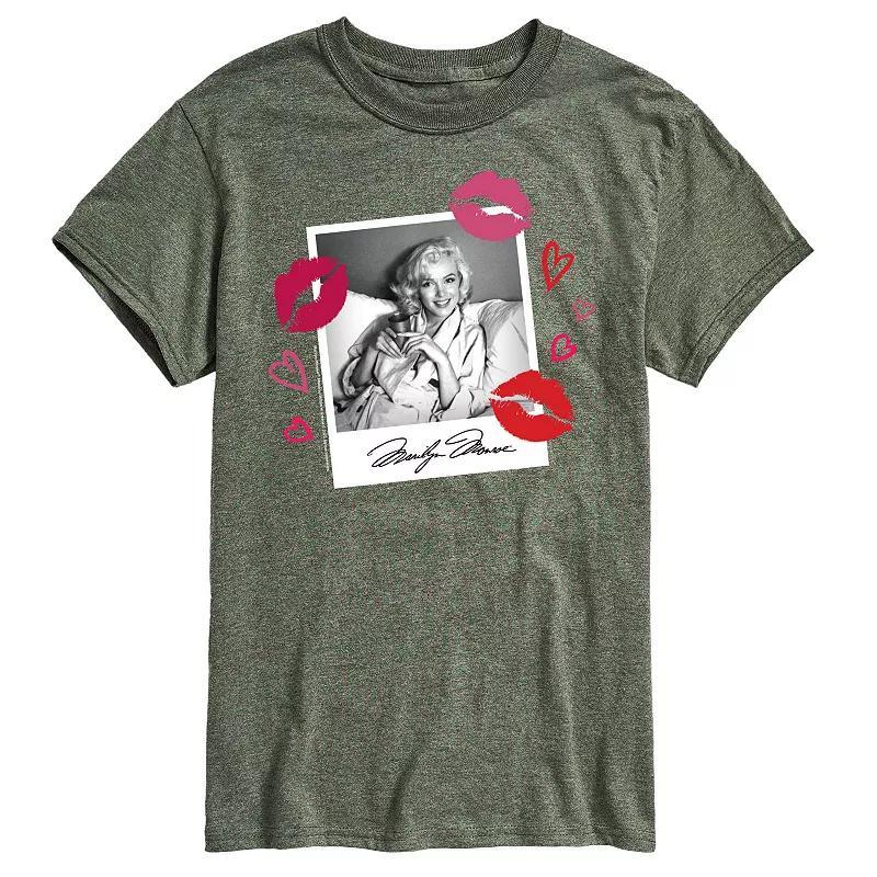Big & Tall Marilyn Monroe Kiss Tee, Men's,  Product Image