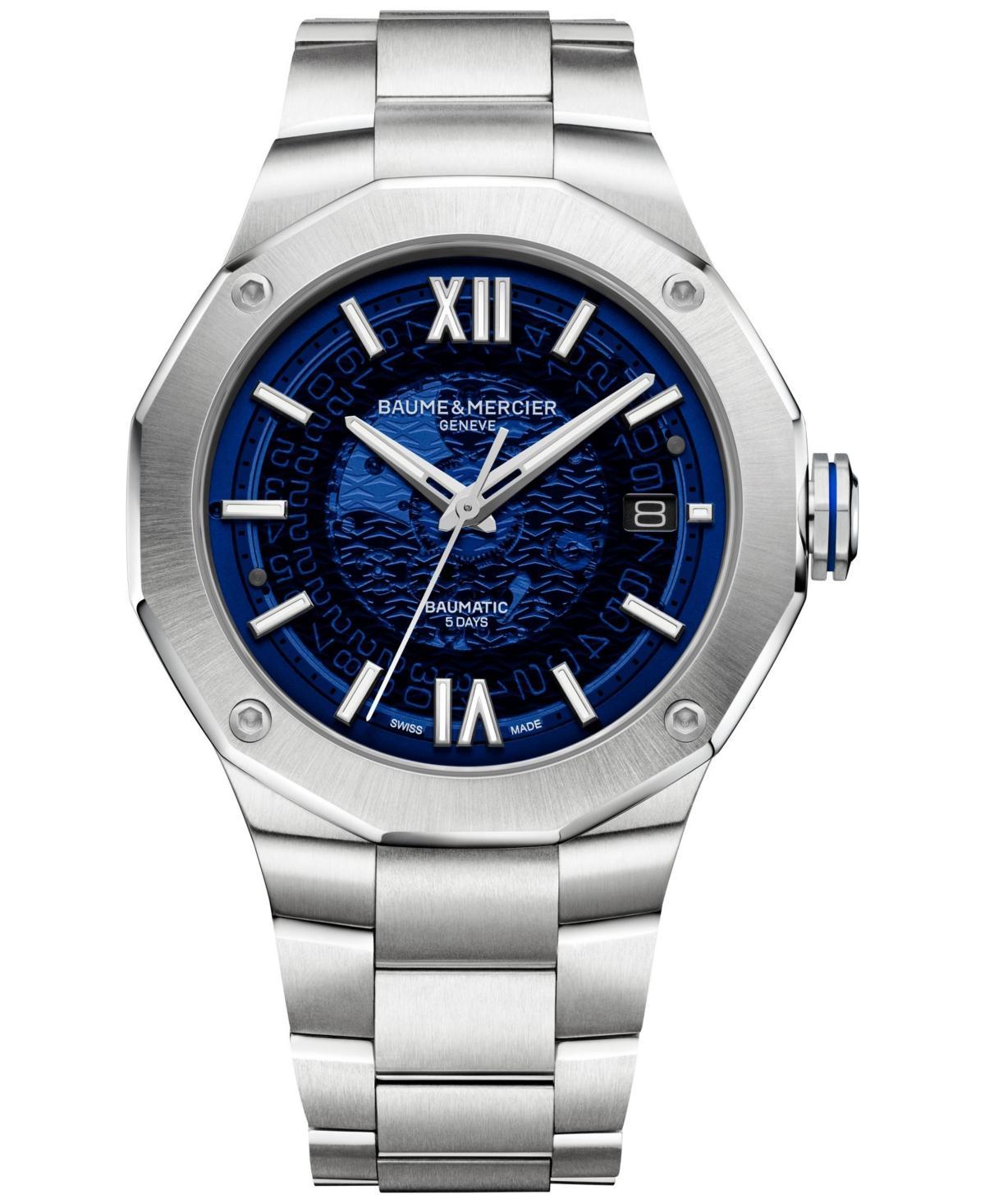 Mens Riviera 10621 Stainless Steel Bracelet Watch Product Image