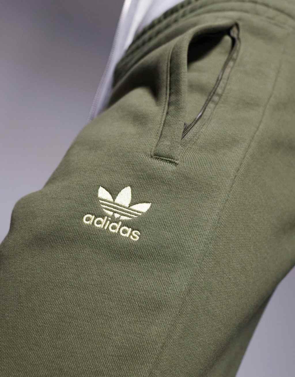 adidas Originals essential track pants in khaki Product Image