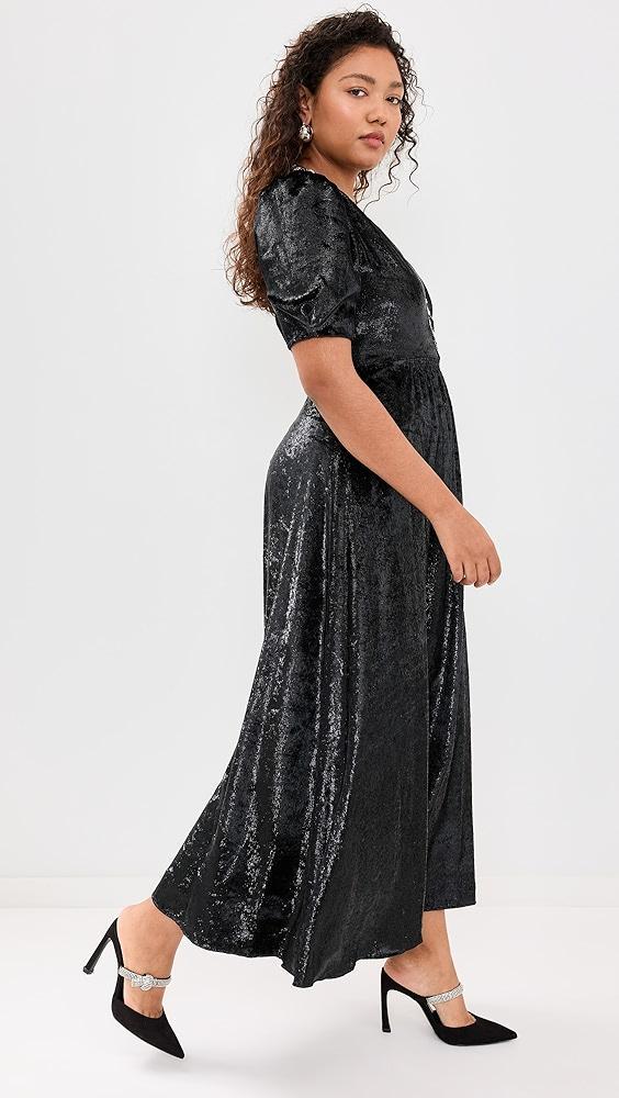 SALONI Tabitha Velvet Dress | Shopbop Product Image