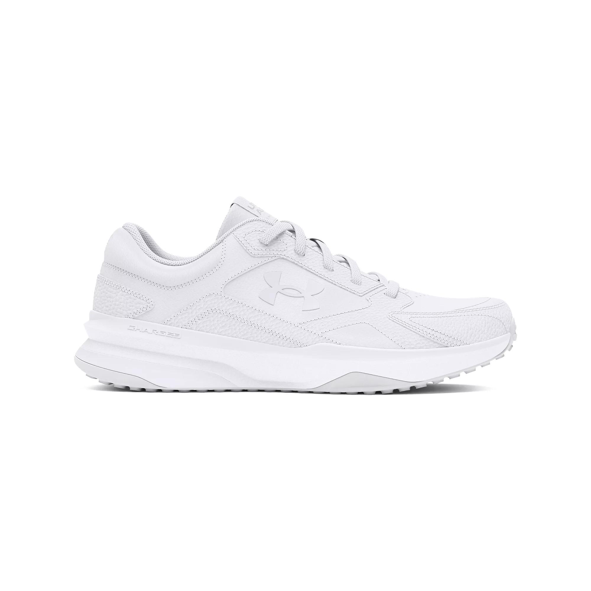 Under Armour Edge LTHR Men's Training Shoes, Size: 13 4E, White Product Image