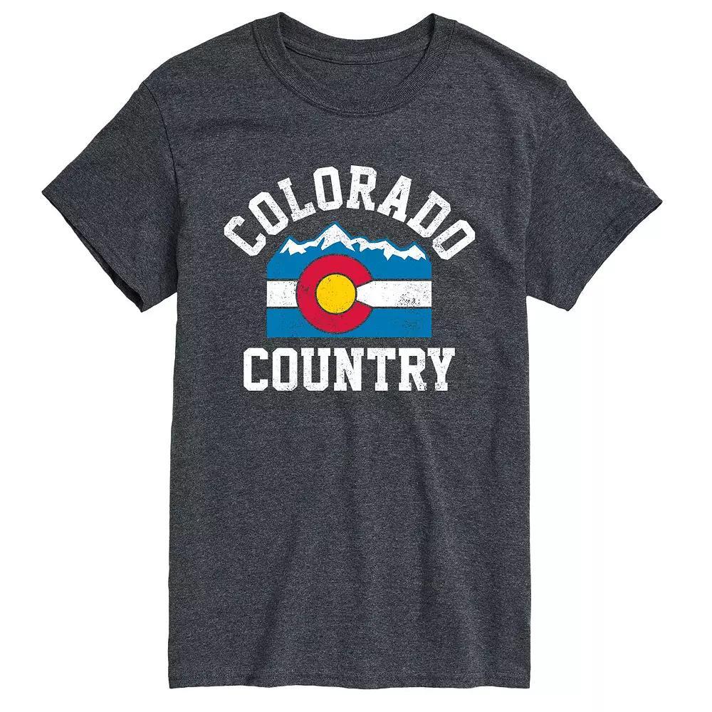 Men's Colorado Country Tee, Size: Large, Gray Product Image