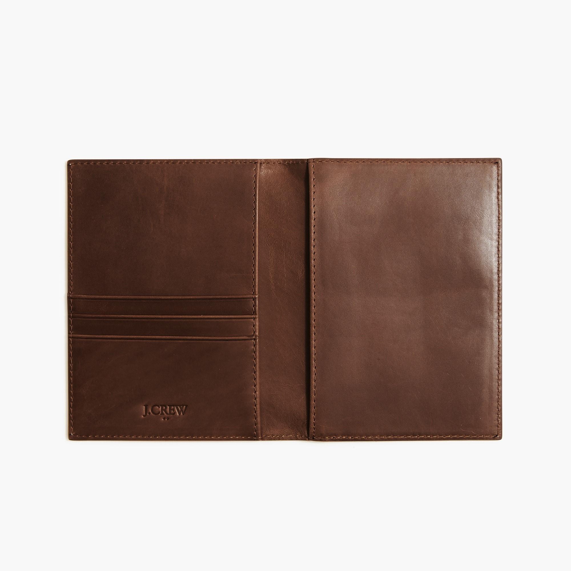 Leather passport case Product Image