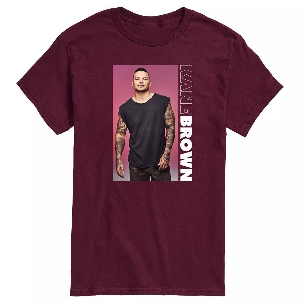 Men's Kane Brown Graphic Tee, Size: Medium, Red Product Image