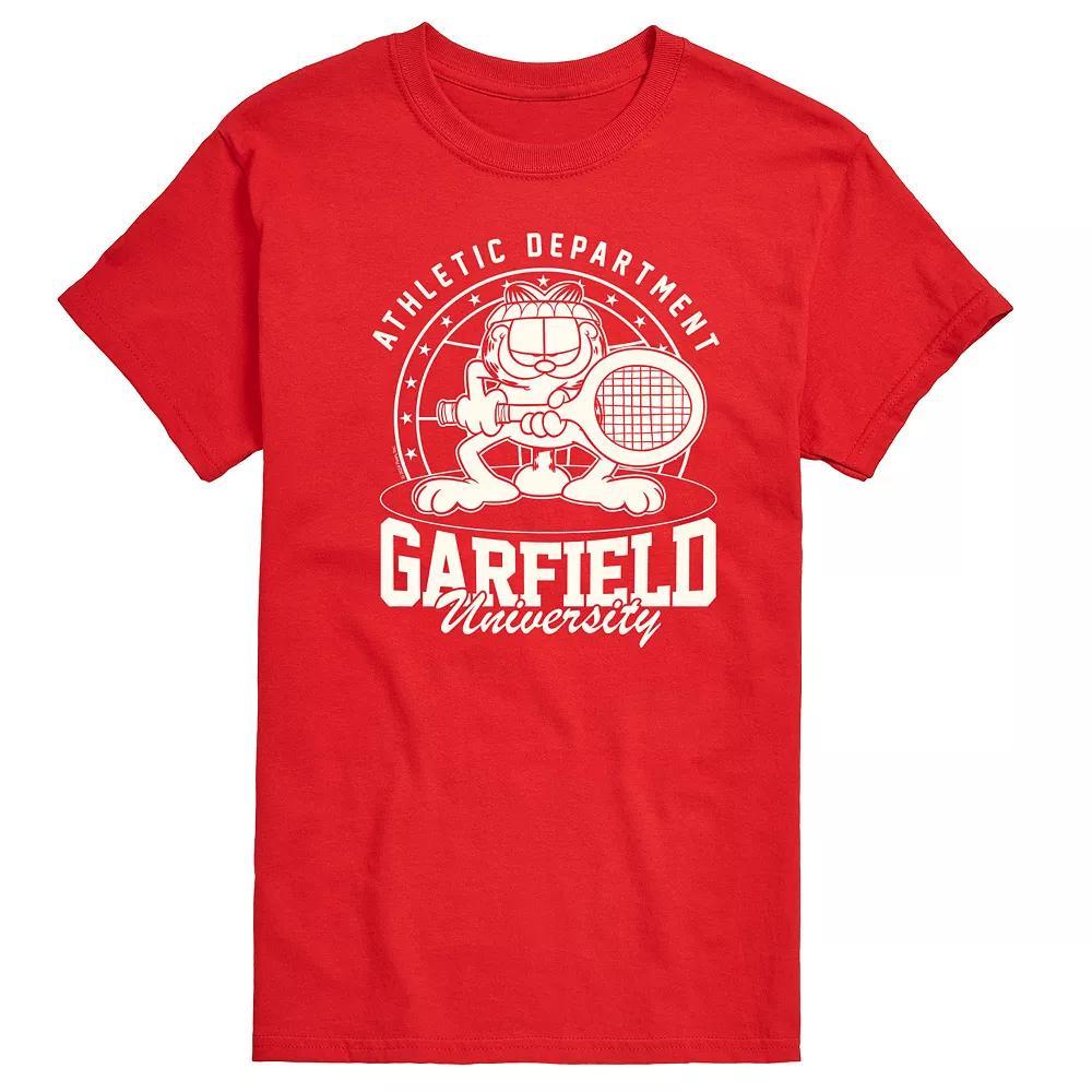 Men's Garfield Tennis Graphic Tee,  Product Image