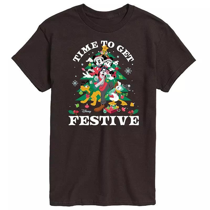 Disney Men's Time To Get Festive Tee,  Product Image