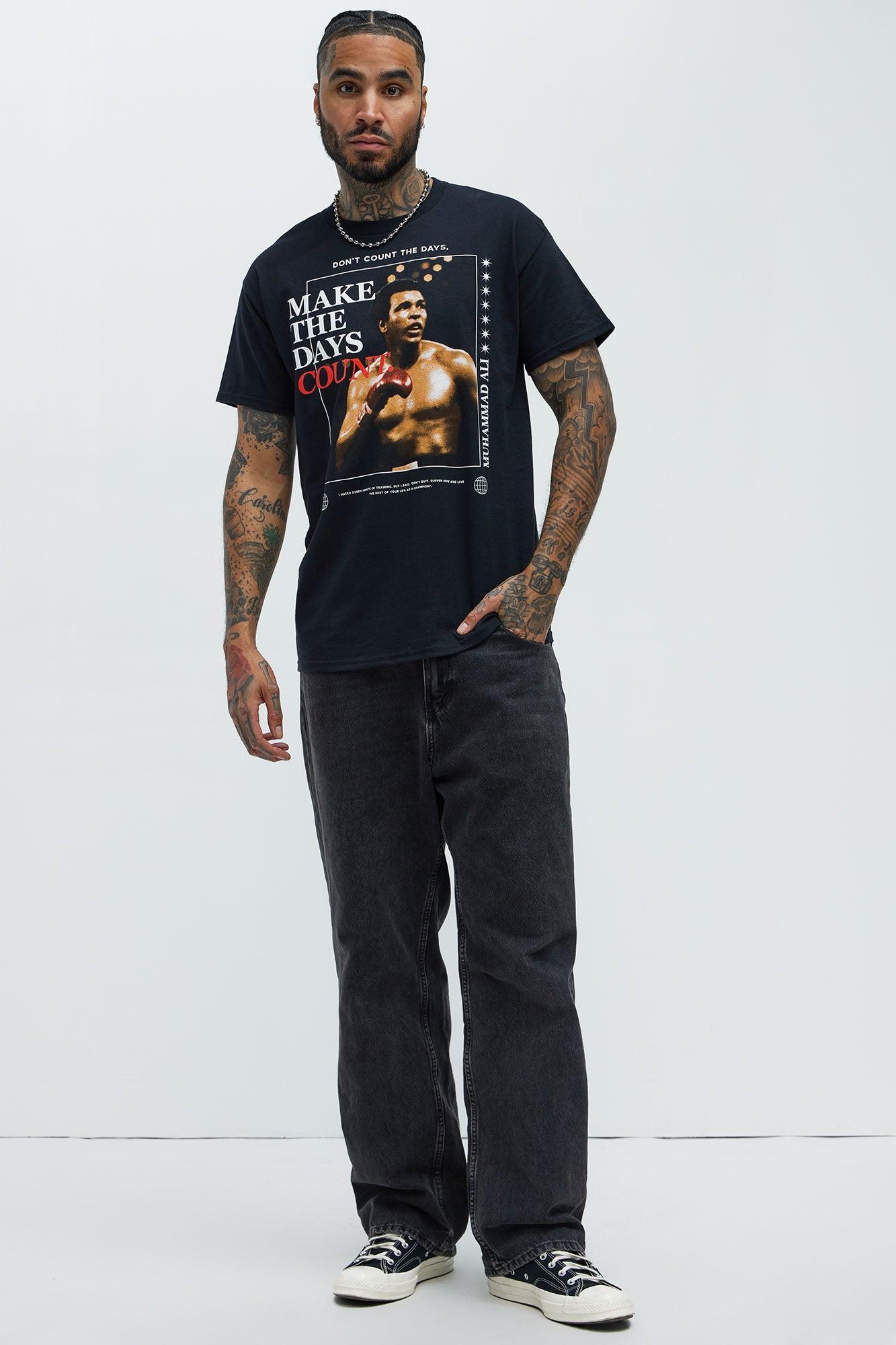 Muhammad Ali Make The Days Count Short Sleeve Tee - Black Product Image