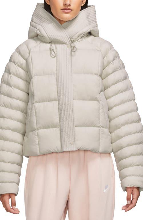 Womens Nike Sportswear Swoosh Puffer PrimaLoft Therma-FIT Oversized Hooded Jacket Product Image