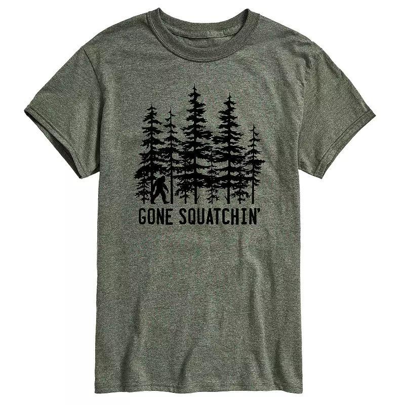 Men's Gone Squatchin Graphic Tee, Size: XL, Beige Khaki Product Image