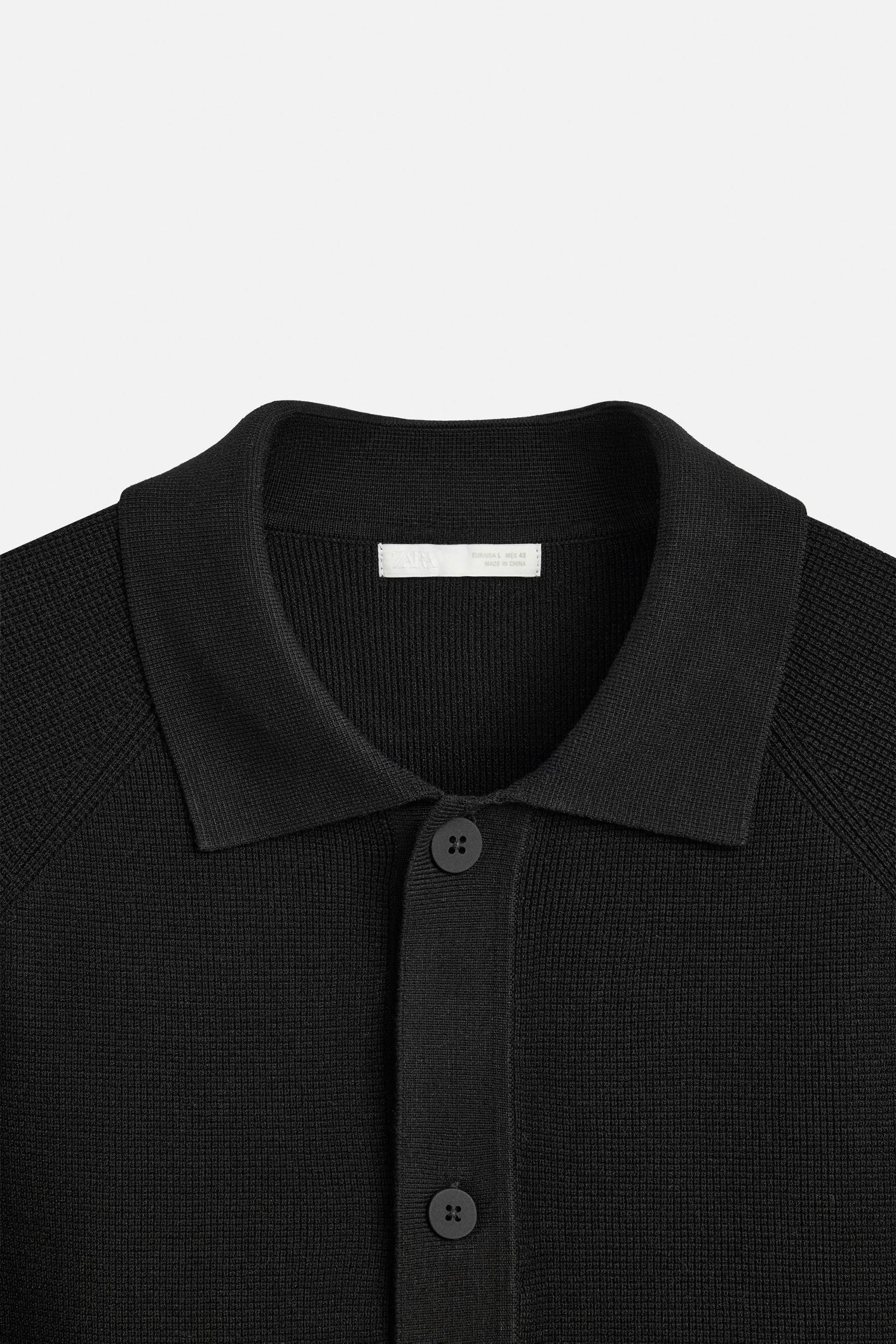 TEXTURED VISCOSE CARDIGAN Product Image