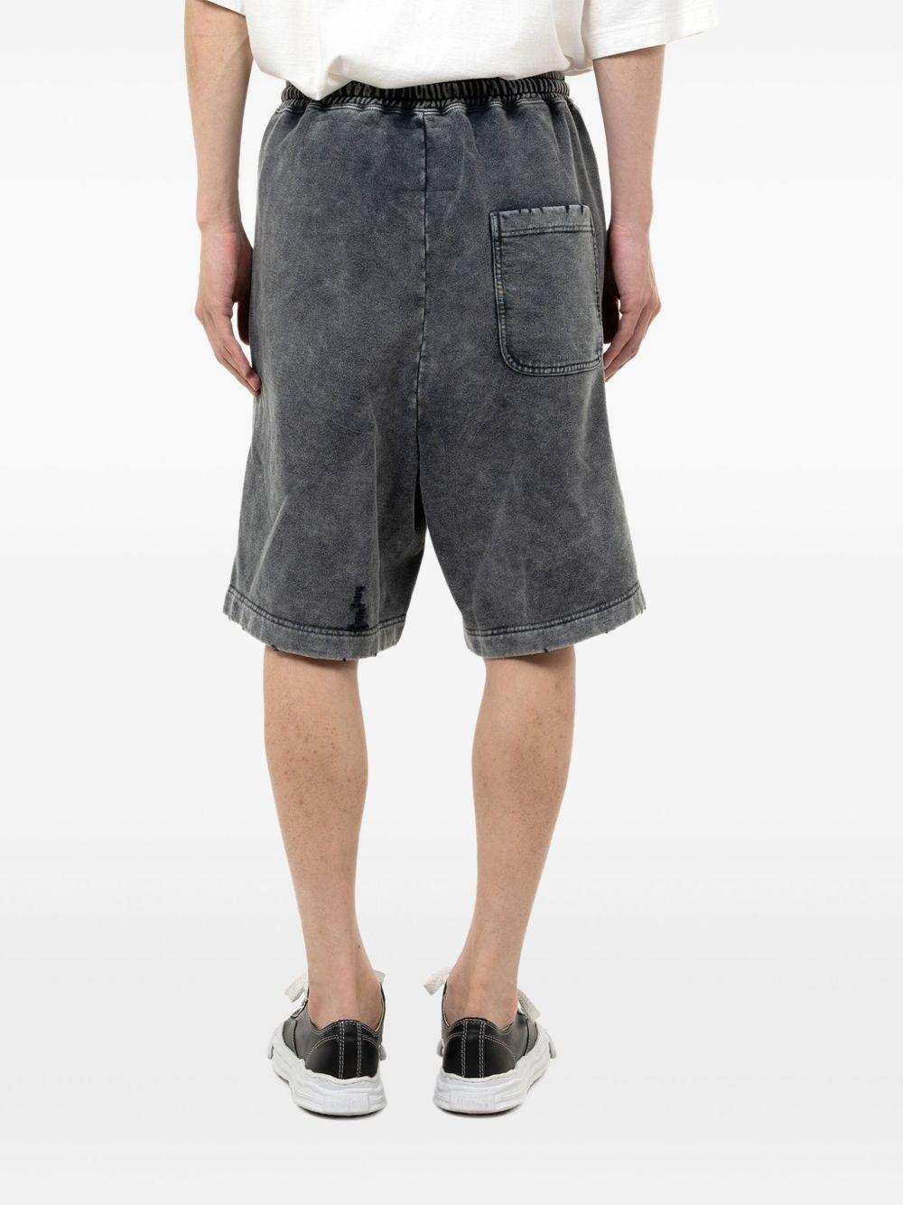 bleached-effect shorts Product Image