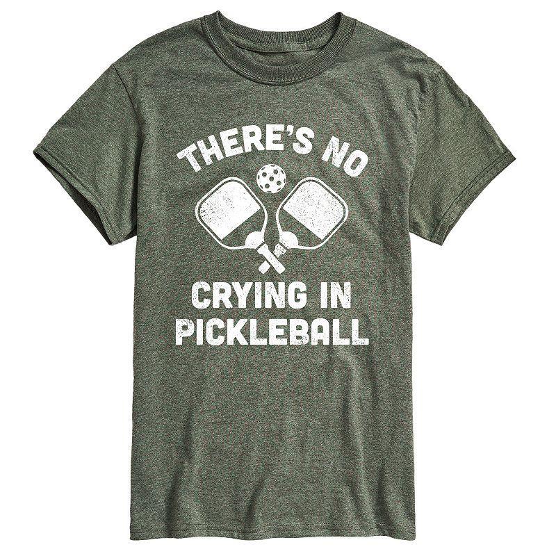 Mens No Crying Pickleball Tee Product Image