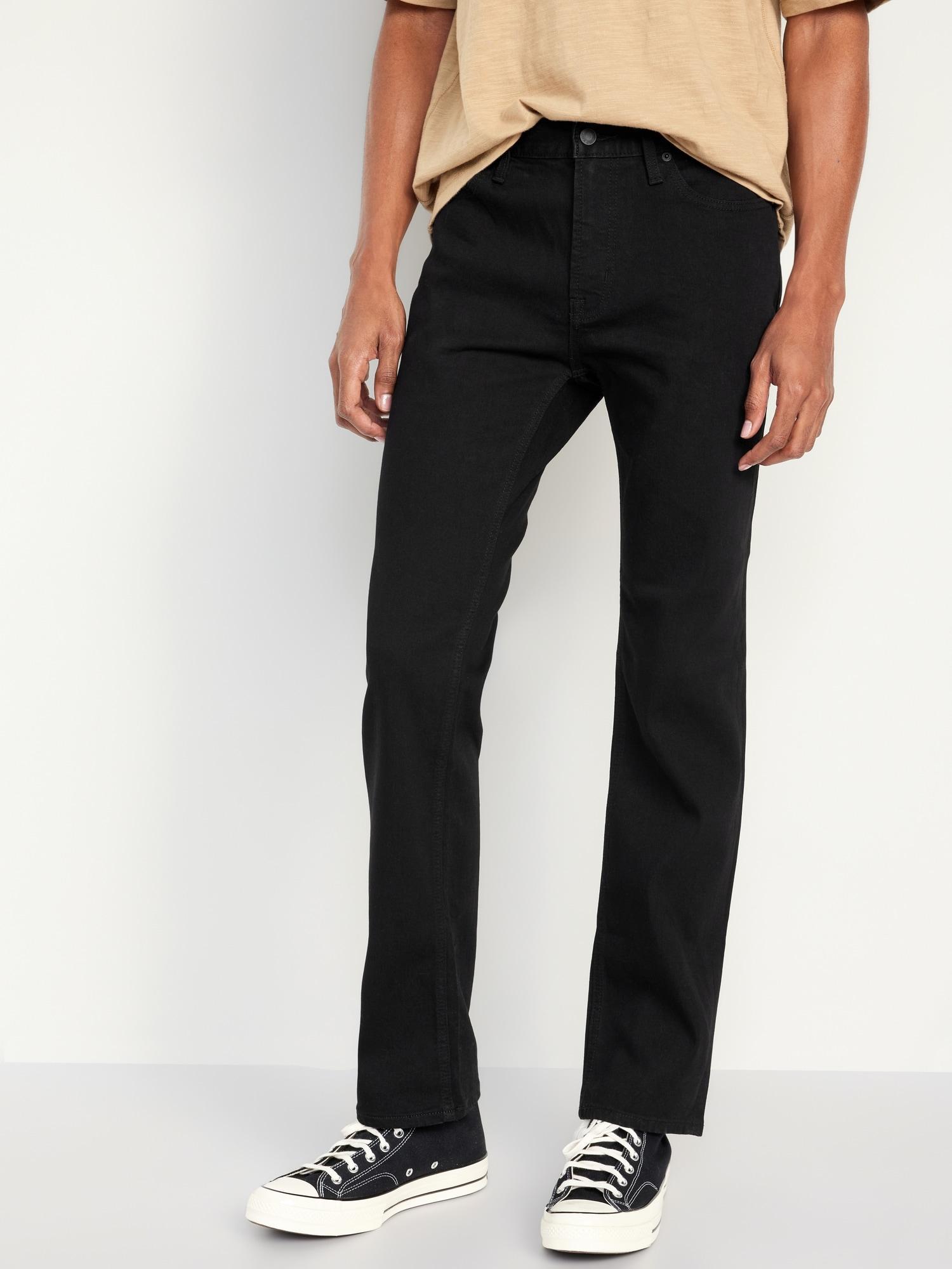 Straight Black Jeans Product Image