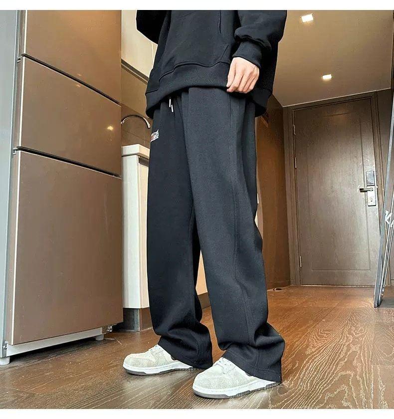 Drawstring Waist Sweatpants Product Image