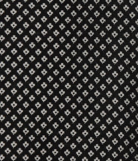 Hart Schaffner Marx State Street Essentials Albini 4FLEX Long Sleeve Mini Floral Coat Front Shirt Product Image