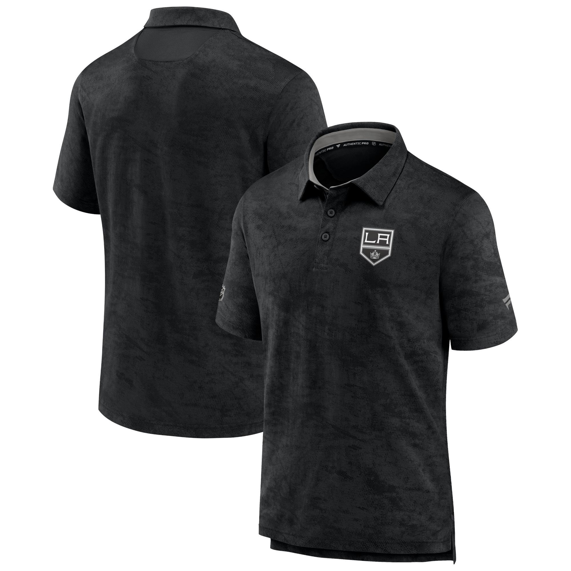 Mens Fanatics Branded Black Philadelphia Flyers Authentic Pro Rink Polo Product Image