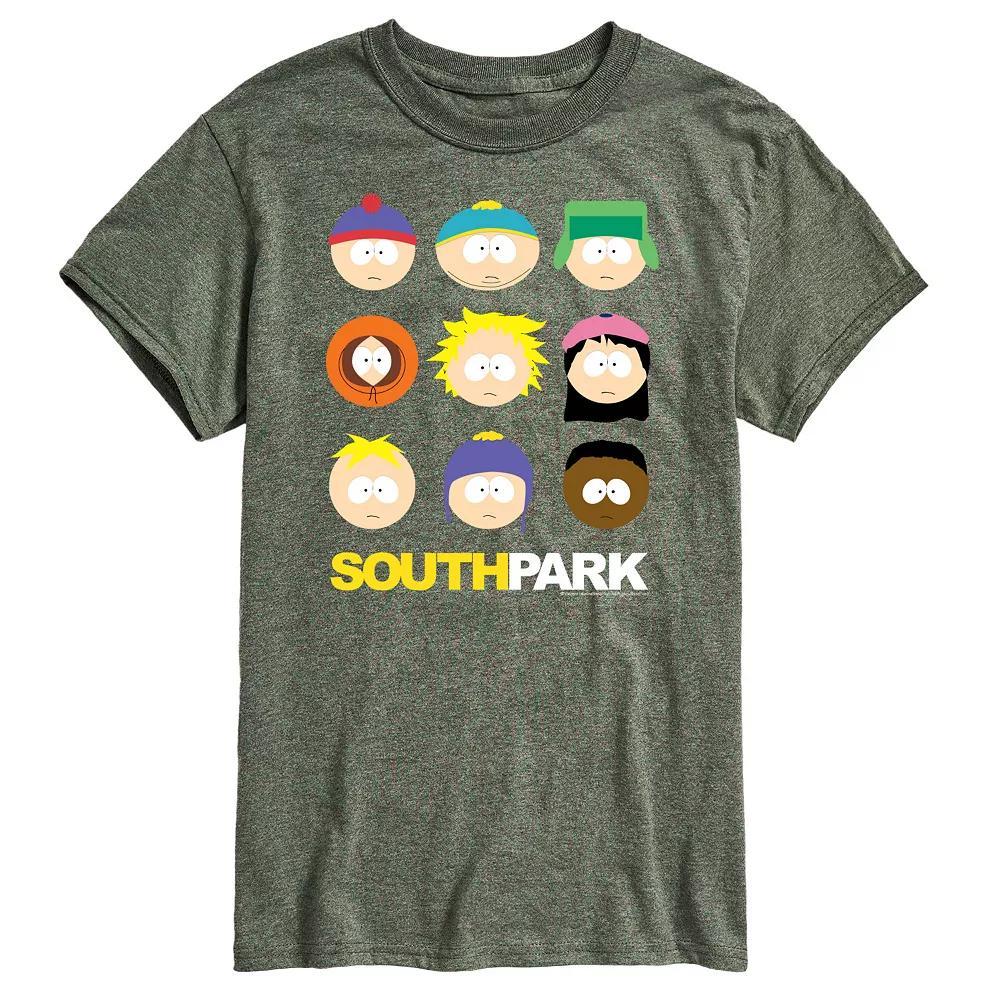 Men's South Park Face Grid Tee,  Product Image