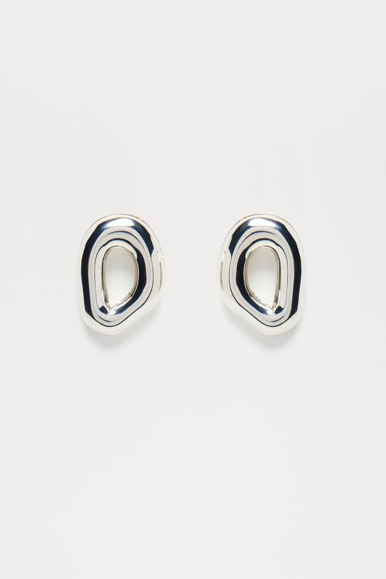Abstract Dreams Earrings  - Silver Product Image
