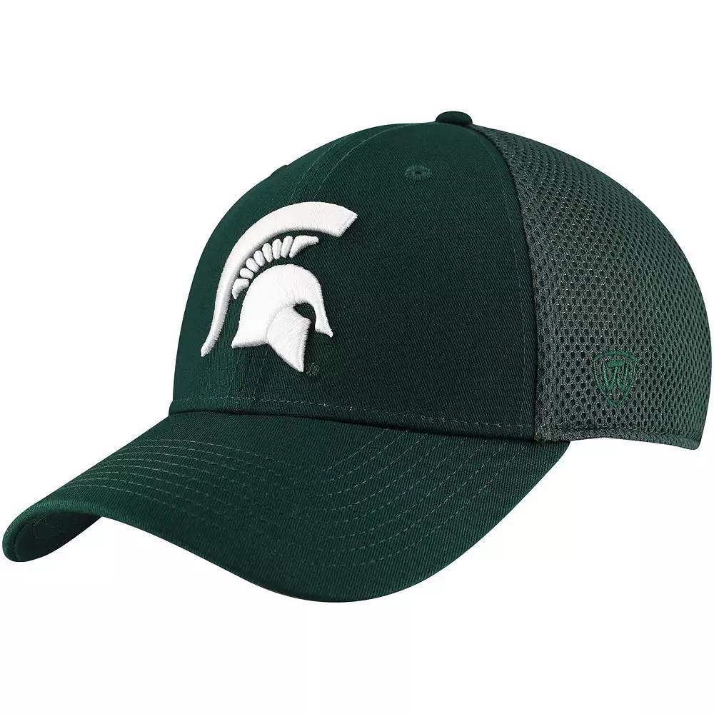 Men's Top of the World Green Michigan State Spartans Spacer Flex Hat, Size: Medium/Large Product Image