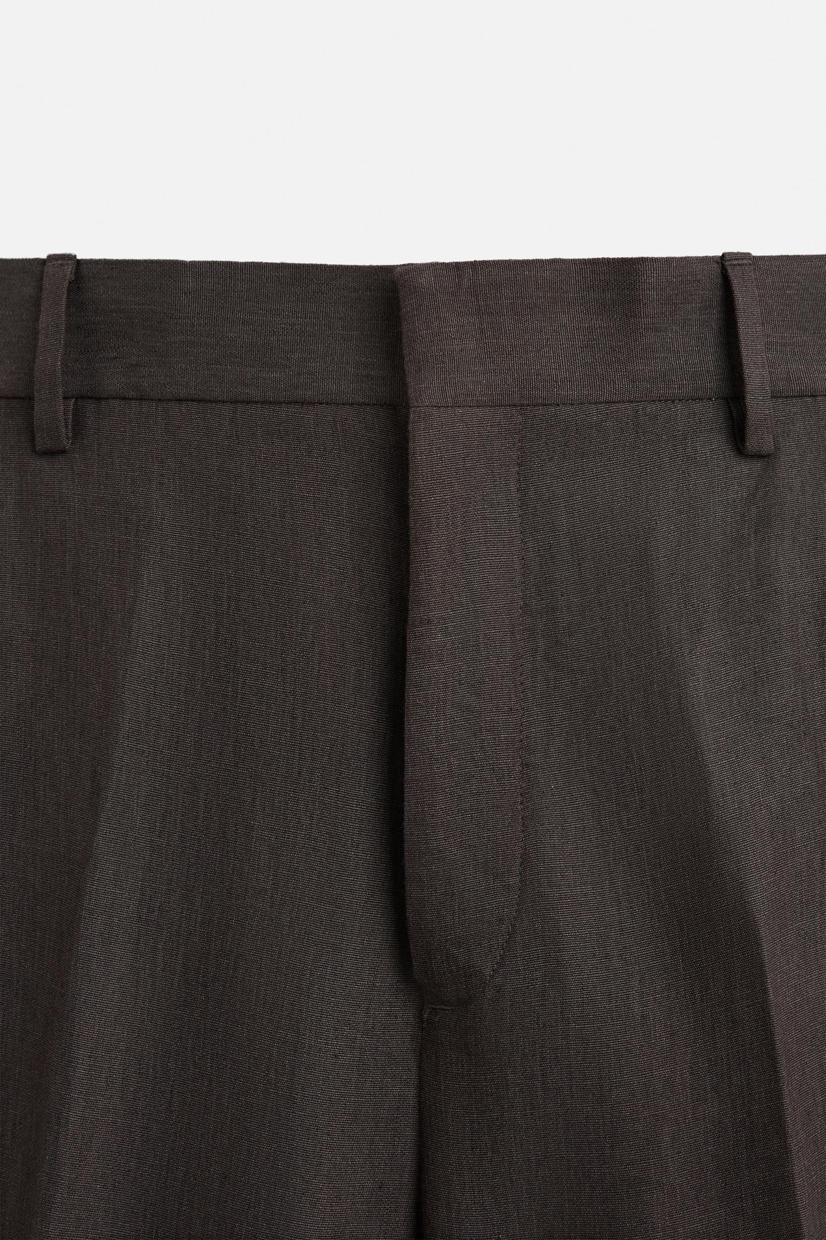 LIMITED EDITION VISCOSE LINEN SUIT PANTS Product Image