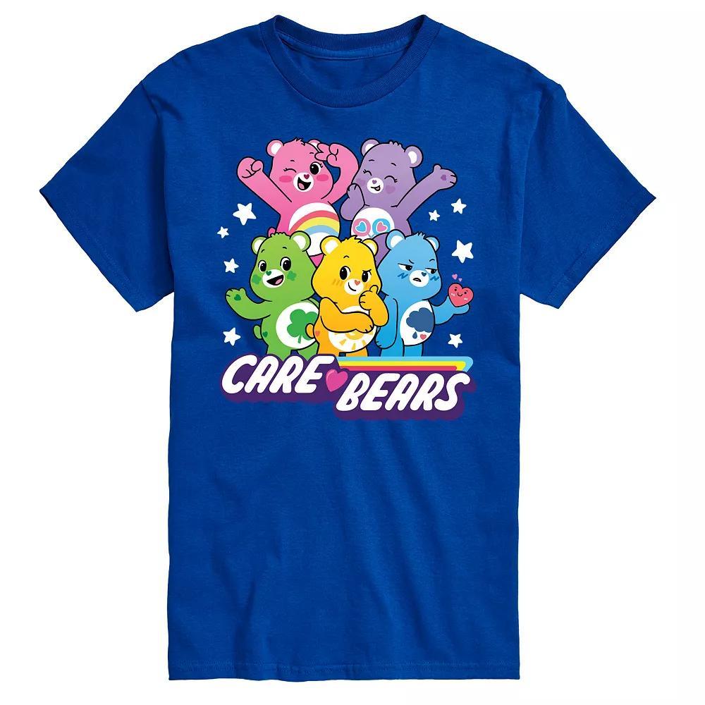 Men's Care Bears Unlock The Magic Main Group Graphic Tee, Size: Small, Red Product Image