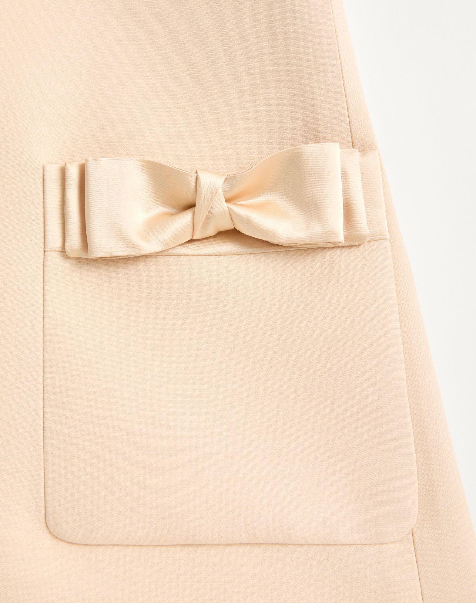 Crepe Couture Short Dress  Product Image