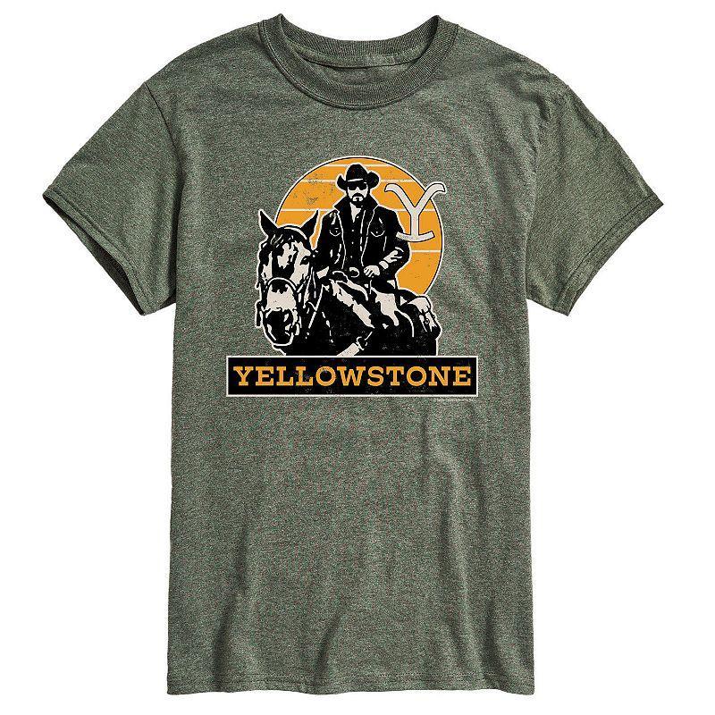 Mens Yellowstone RIP Riding Horseback Tee Product Image