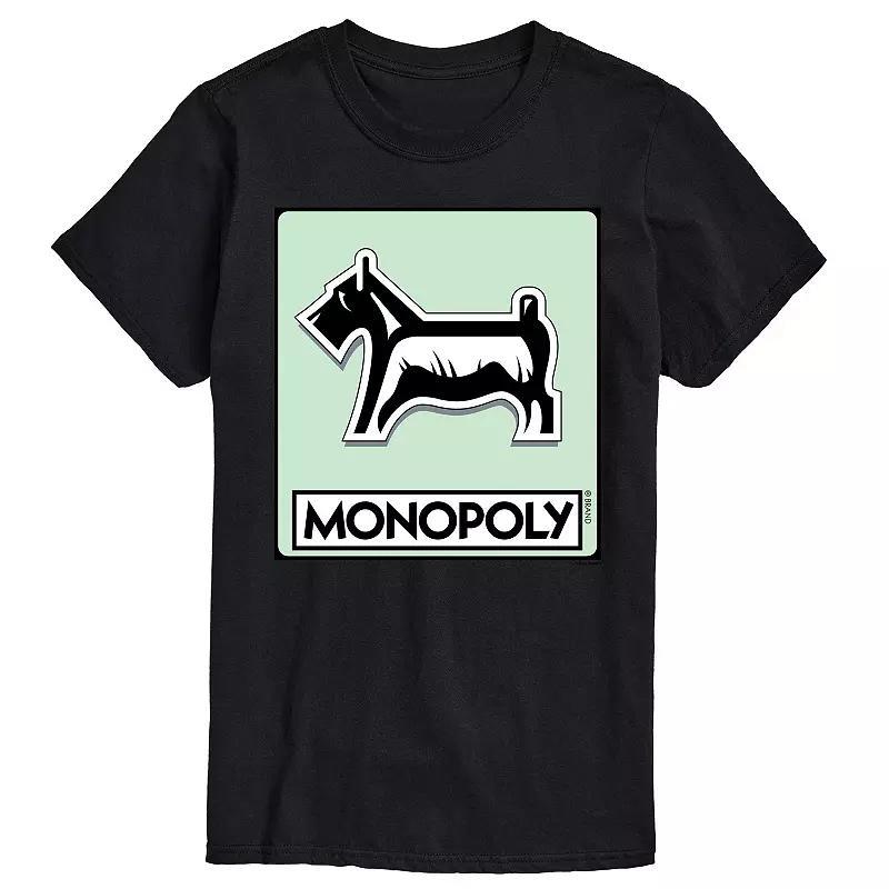 Big & Tall Monopoly Dog Token Graphic Tee, Men's, Size: 5XB, Red Product Image