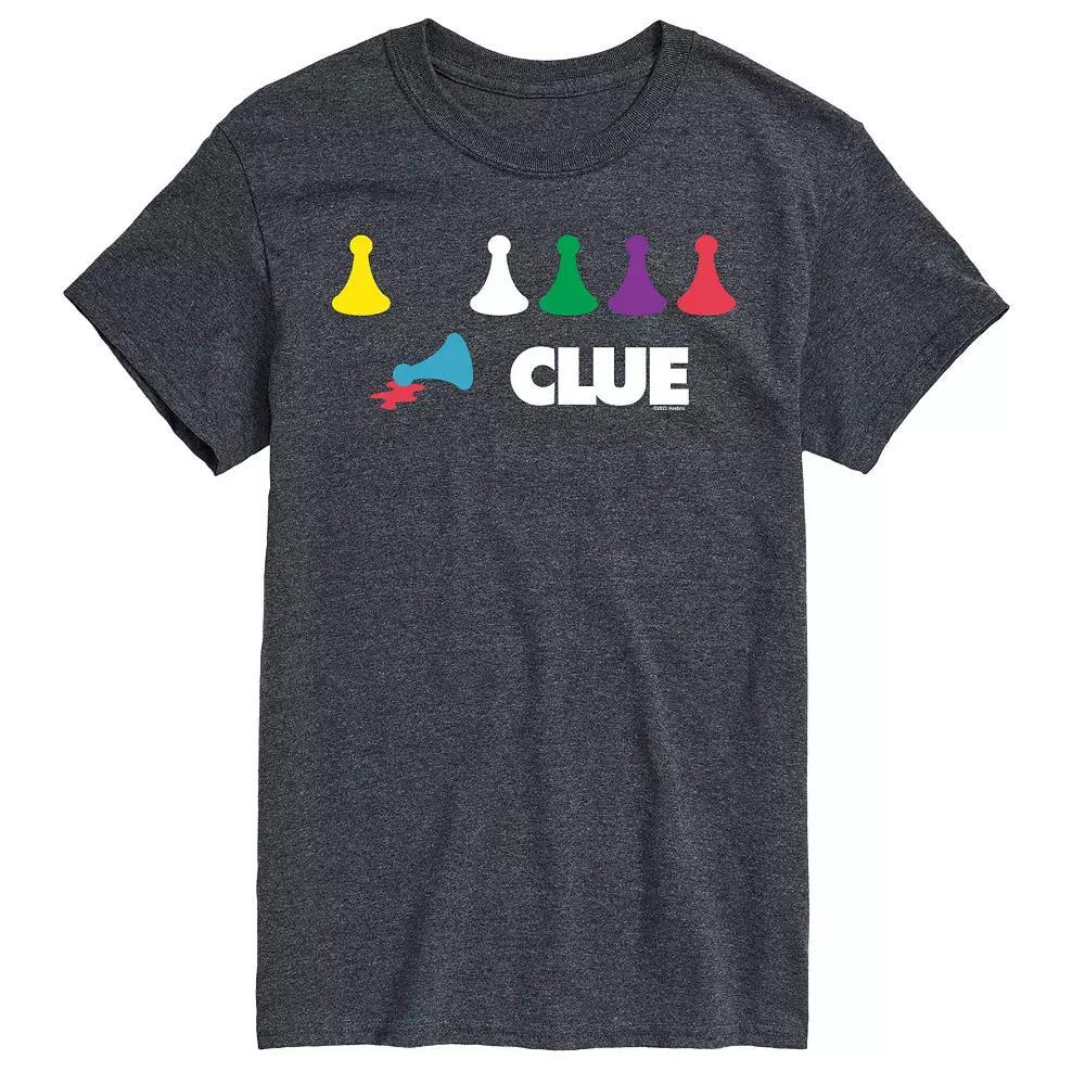 Big & Tall Clue Game Pieces Graphic Tee, Men's, Size: XL Tall, Blue Product Image