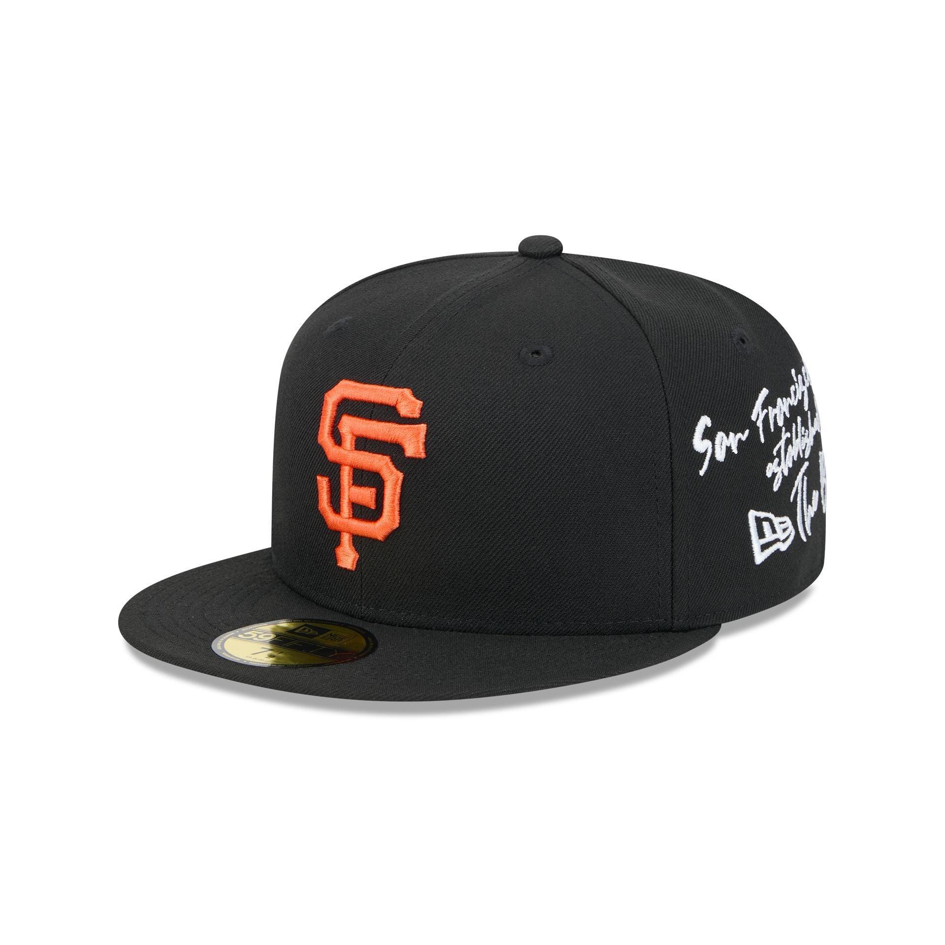 San Francisco Giants Team Verbiage 59FIFTY Fitted Hat Male Product Image