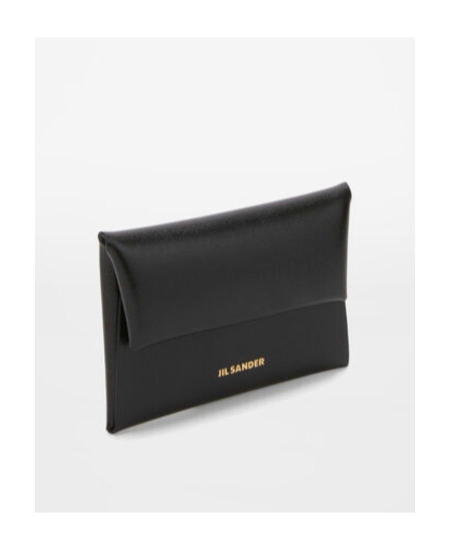 JIL SANDER Saffiano-texture Wallet In Black Product Image