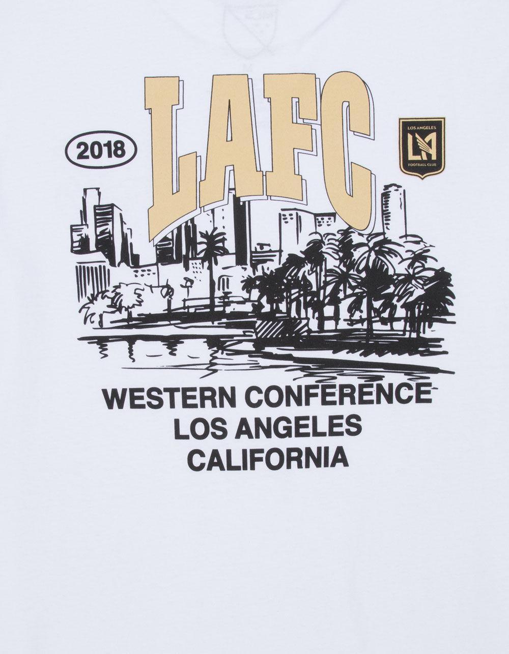 LAFC Mens Boxy Tee - WHITE Product Image