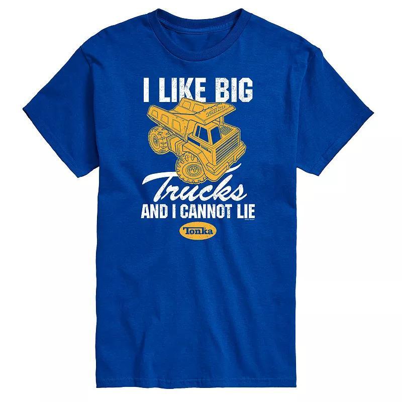 Big & Tall Tonka I Like Big Trucks Graphic Tee, Men's, Size: 3XL Tall, Blue Product Image