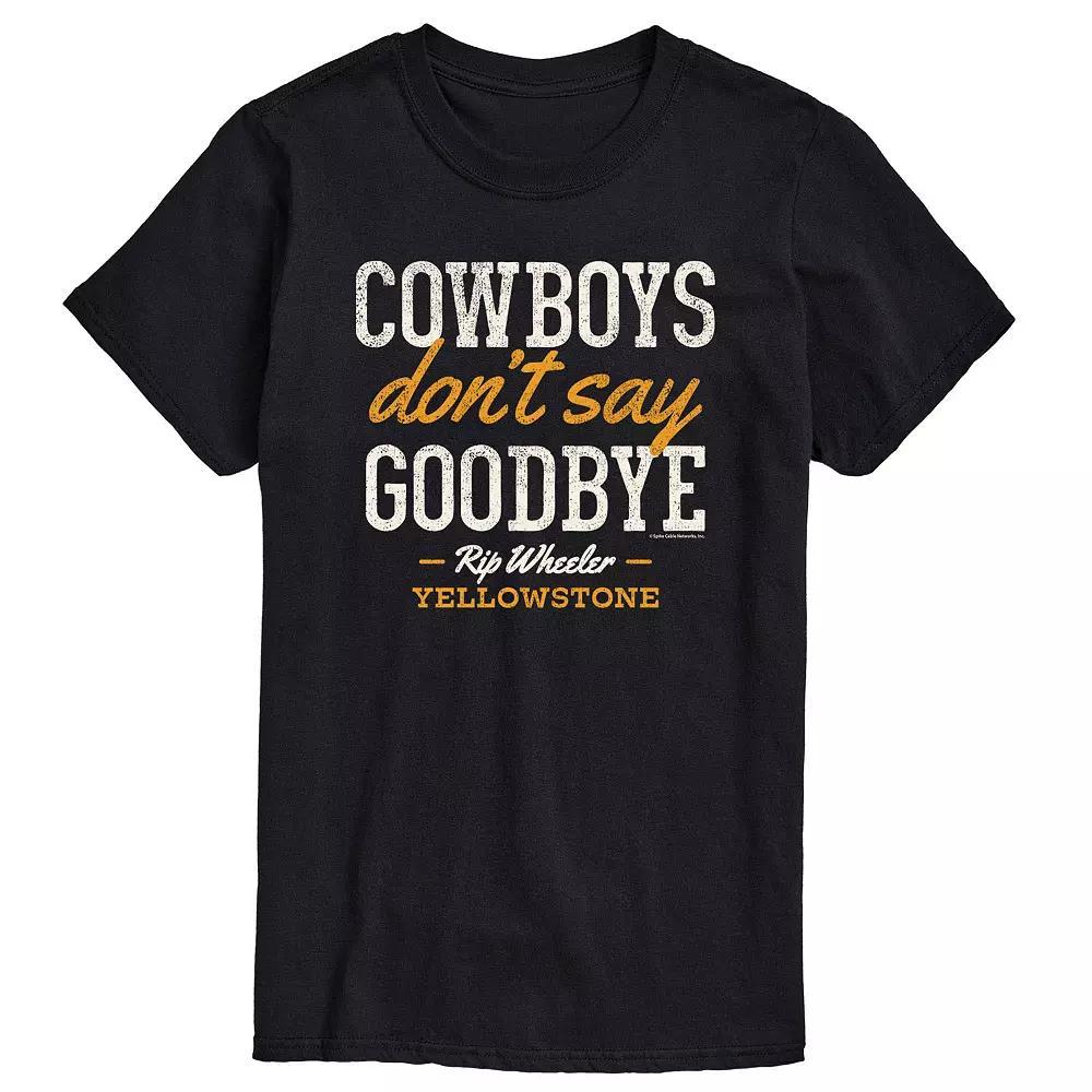 Men's Yellowstone Don't Say Goodbye Tee,  Product Image