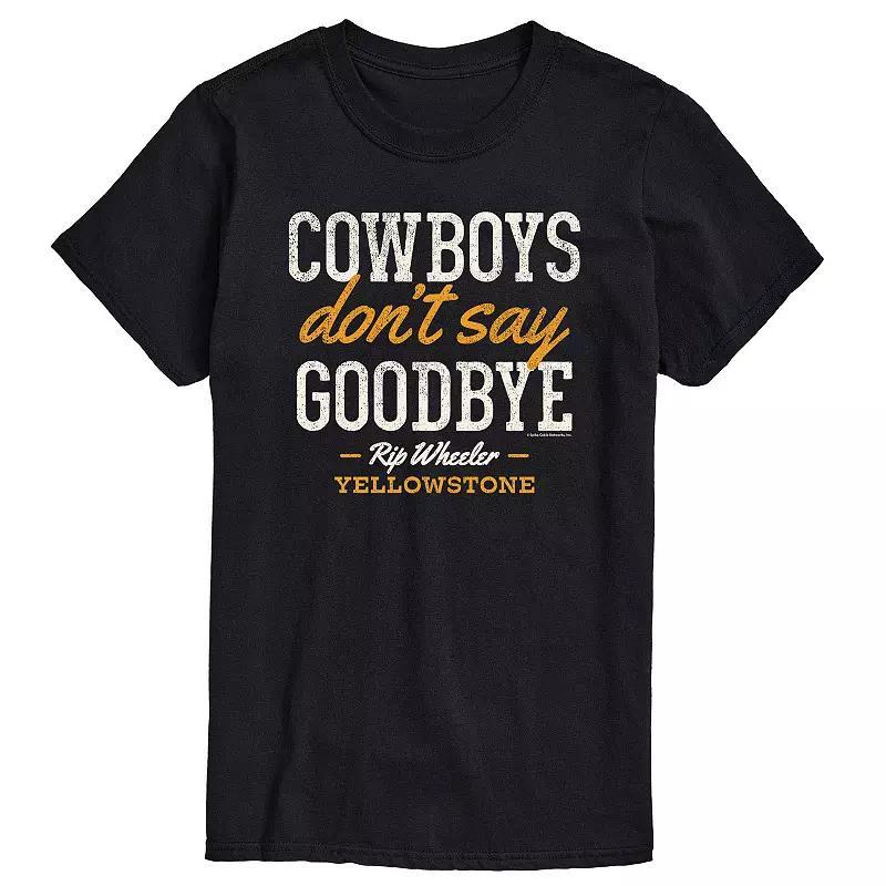 Men's Yellowstone Don't Say Goodbye Tee,  Product Image