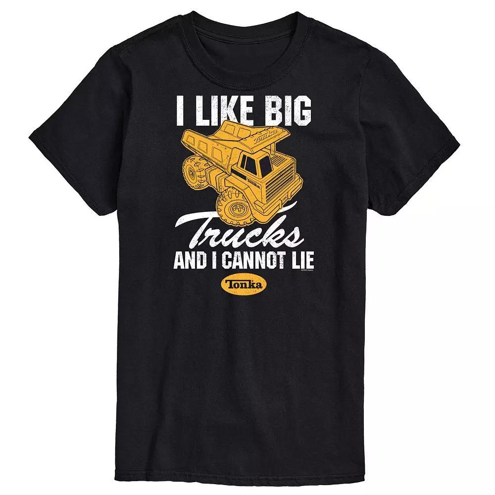 Big & Tall Tonka I Like Big Trucks Graphic Tee, Men's, Size: 4XL Tall, Black Product Image