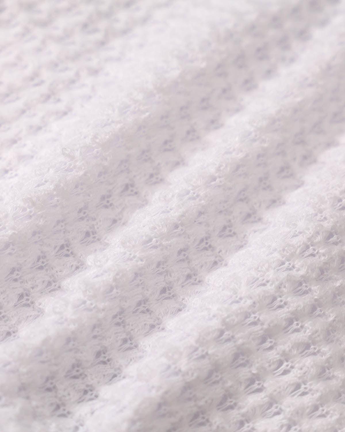 White Contrast Lace Bikini Set Product Image