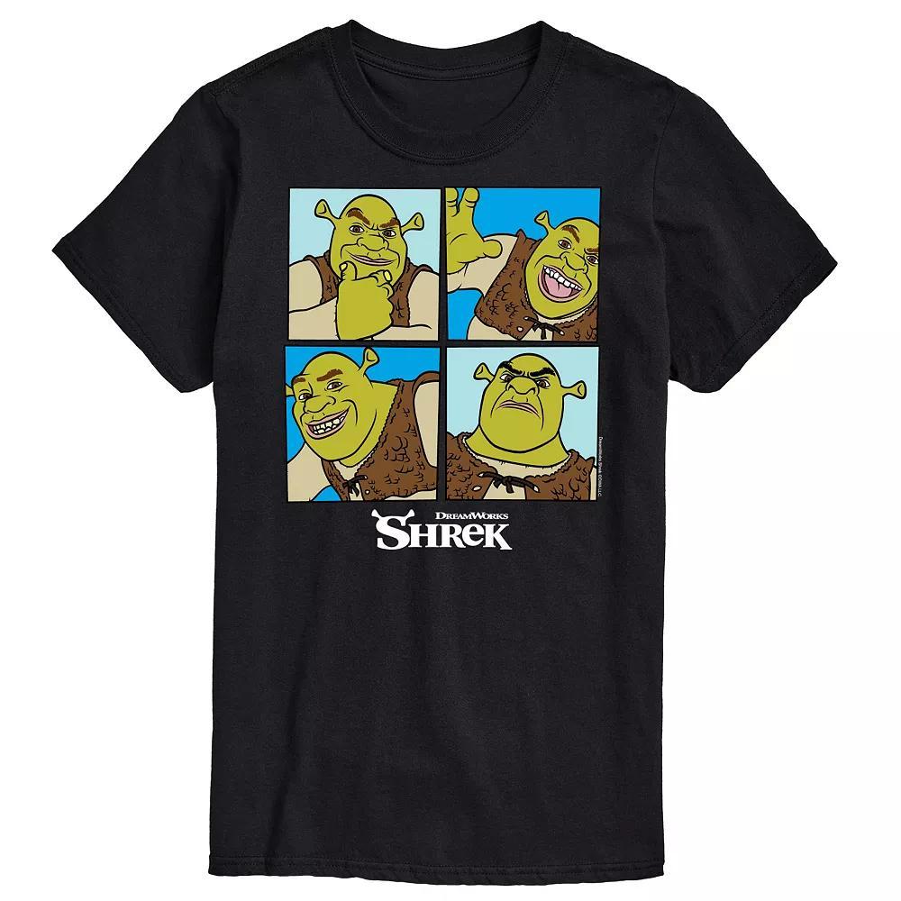 Big & Tall Shrek Grid Tee, Men's, Size: XXL Tall, Royal Blue Product Image